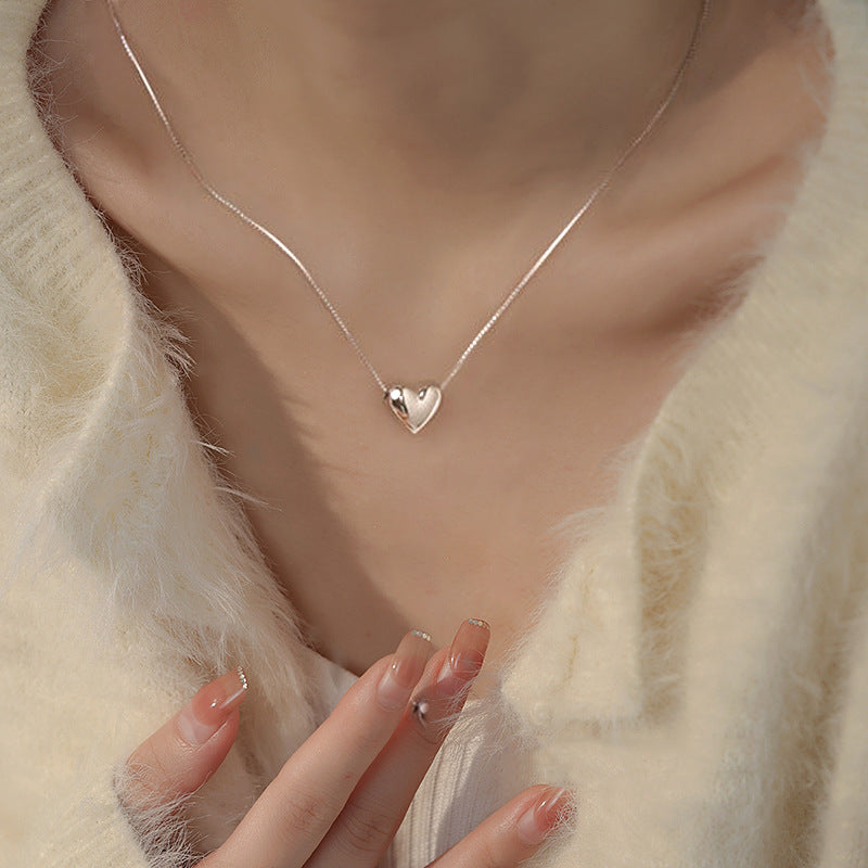 Love Female Niche Design Advanced Simple Light Luxury Clavicle Necklaces