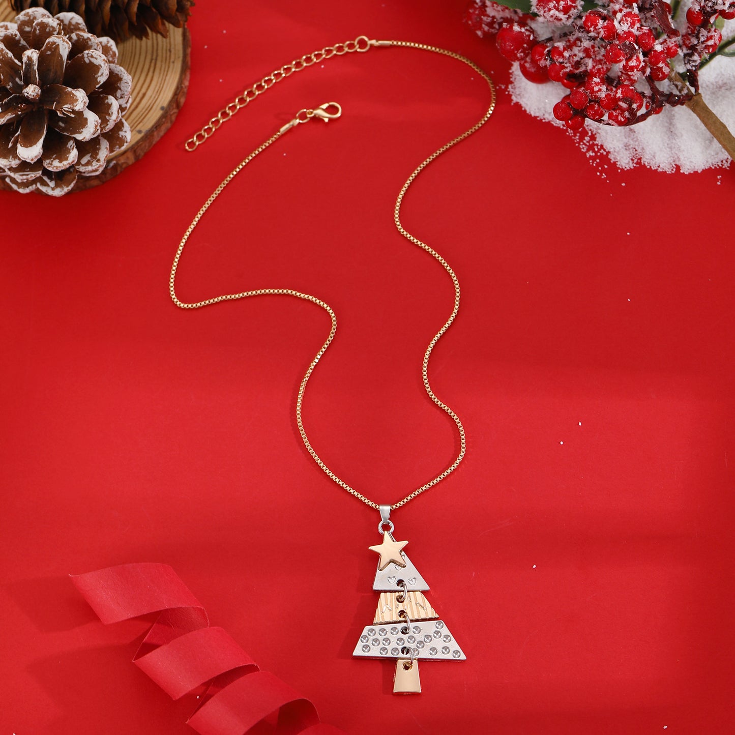 Women's Alloy Christmas Tree Long For Party Carnival Fashion Earrings