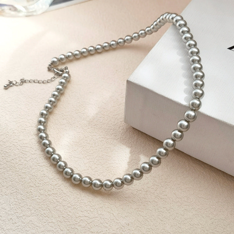 Crystal Pearl Luxury Grain Of Rice Necklaces