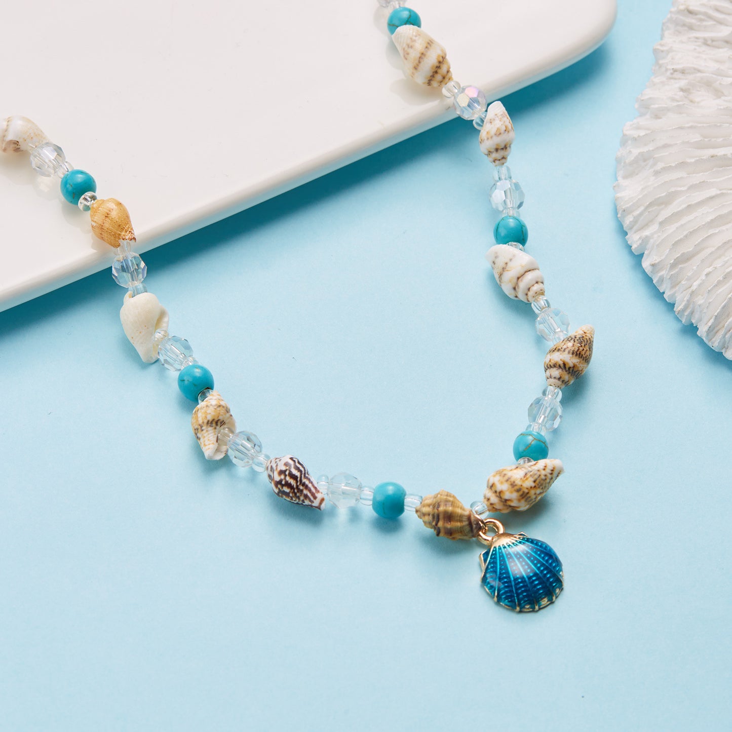 Beach Foot Ornaments Fashion Conch Bead Bracelets