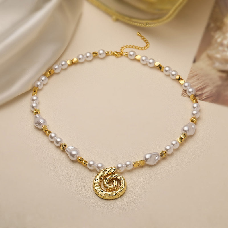 Five-pointed Star Drop-shaped Pearl Vintage Ocean Necklaces