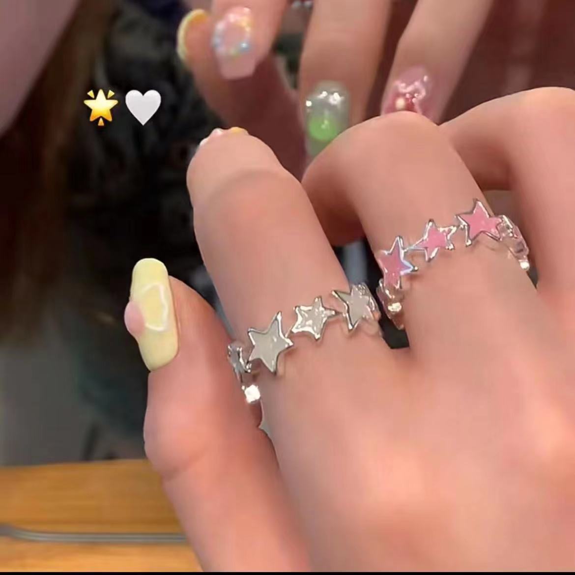 Female Niche Unique Design High Sense Personalized Rings