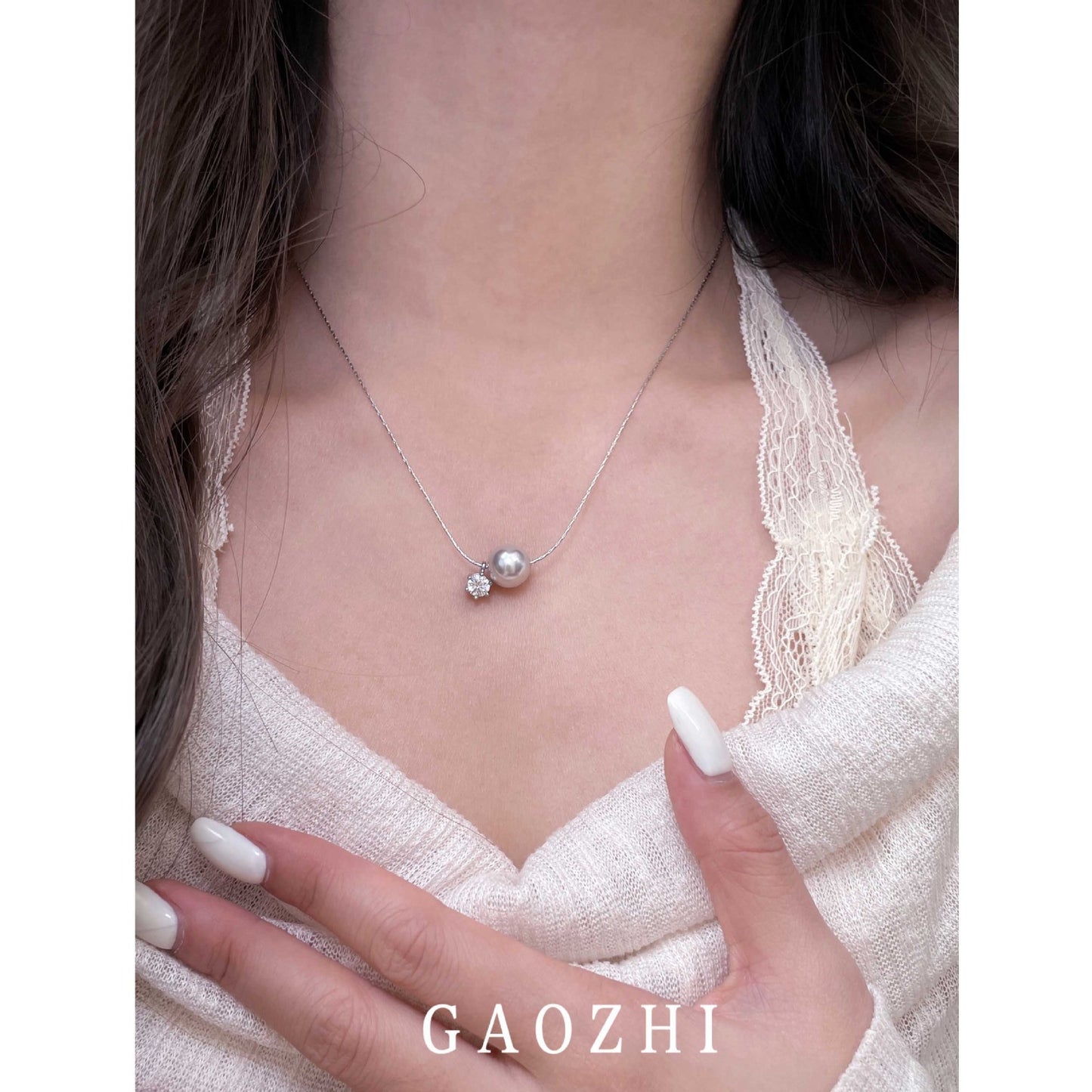 Women's Cross Hot Twin High-grade Light Luxury Necklace