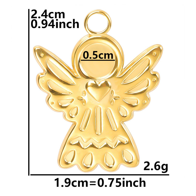 Angel Ornament Accessories Light Luxury Minority Necklaces