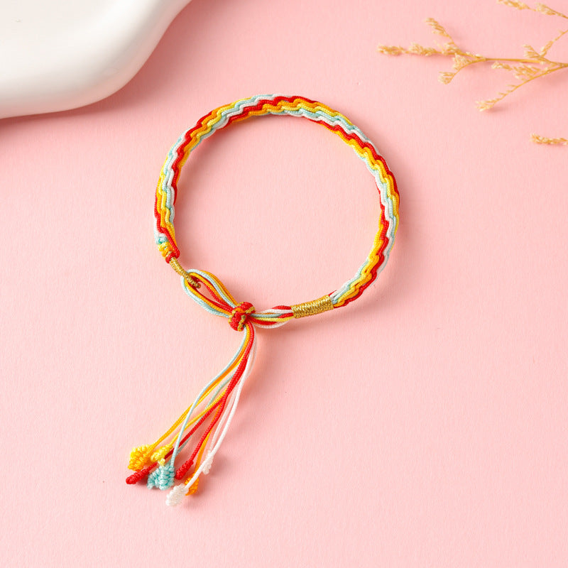 Children's Hundred Dragon Boat Festival Colorful Braided Rope Batches Of Goods Bracelets