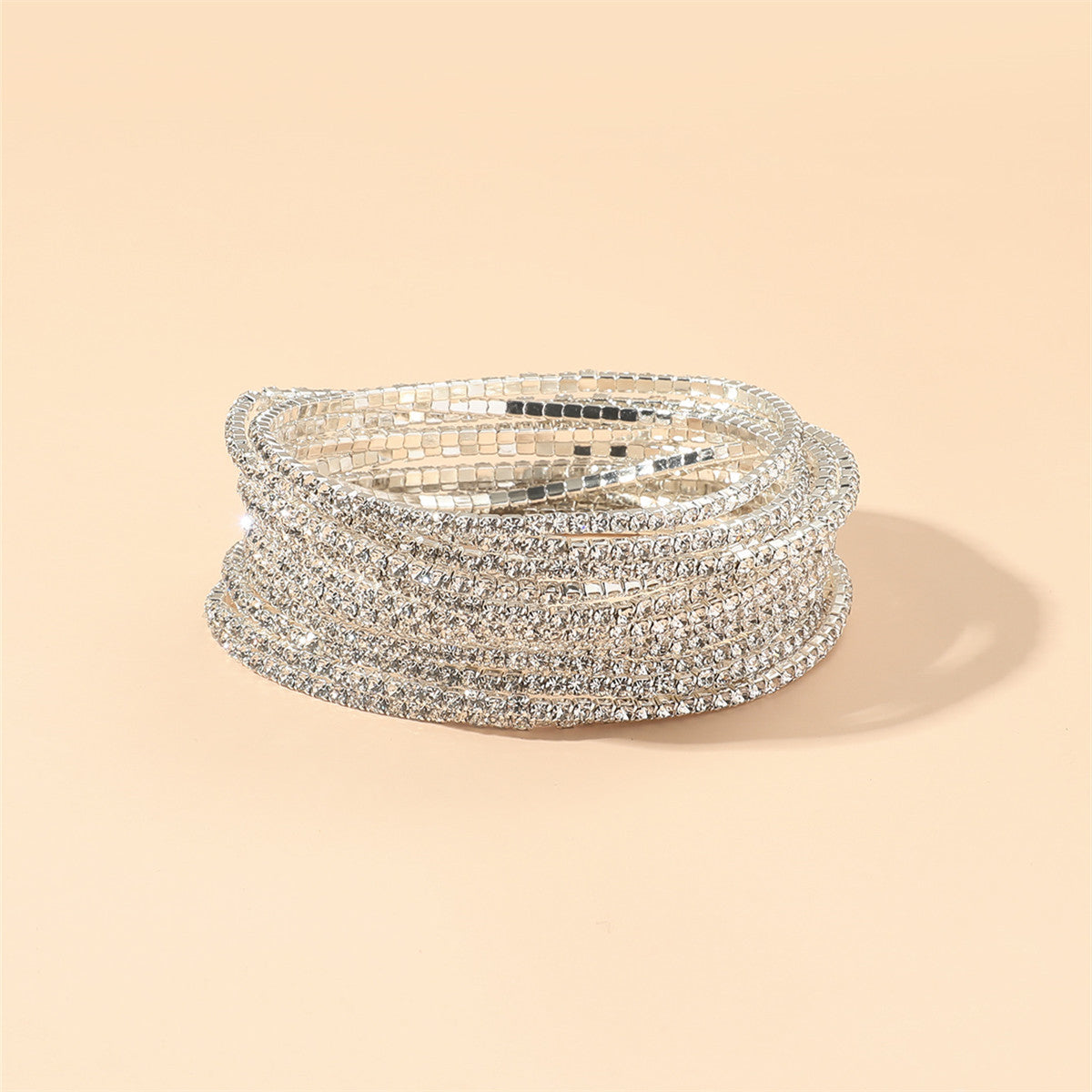 Women's Temperament Super Shiny Full Diamond Fine Fashion Bracelets