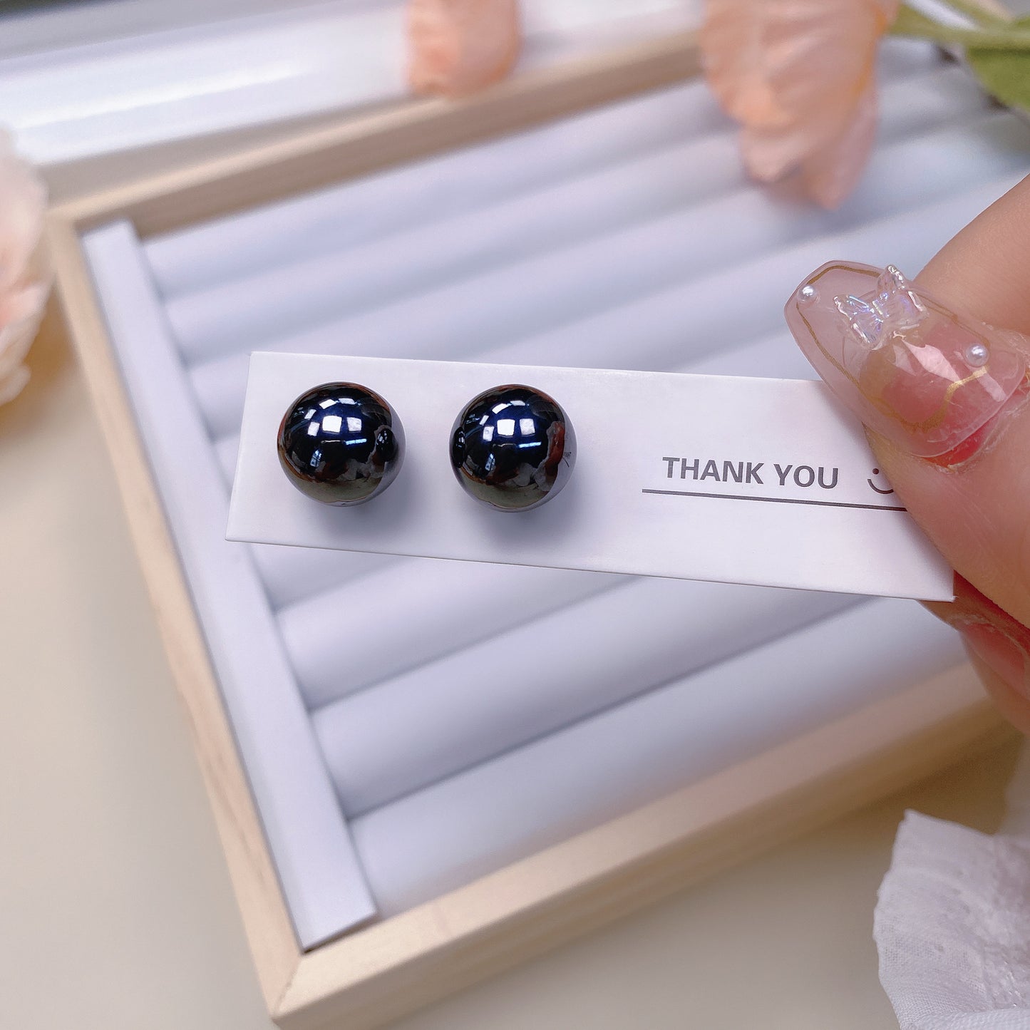 Pearl Ear Refined Grace Sweet Everyday Earrings