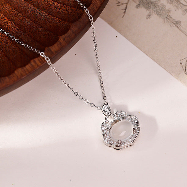 Women's Chinese Style Light Luxury Minority Design Sense Temperament Necklace
