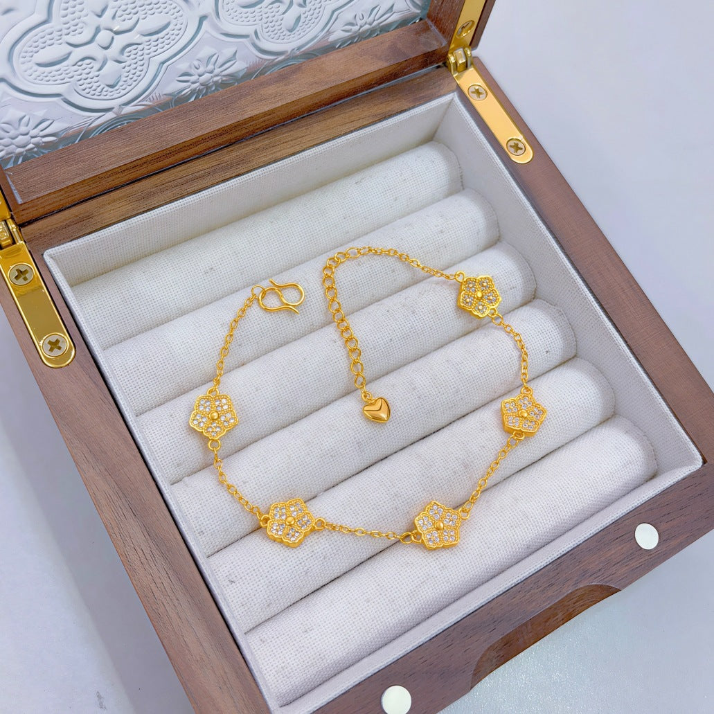 Love Of Butterfly Shop Fashion Double Bracelet