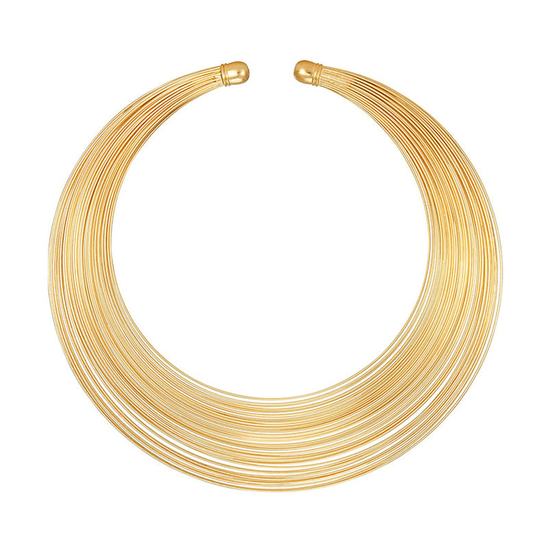 Durable Charming Bridal Exaggerated Metal Punk Bracelets