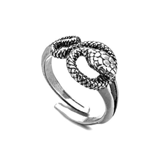 Women's & Men's Vintage Animal Spirit Snake Punk Exaggerated Personality Winding Rings
