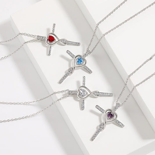 Star Stone Fashion Love Infinite Heart Necklaces