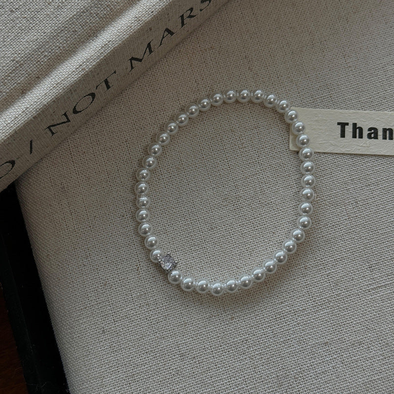 Zircon Fashionable Minimalist Wristband With Touch Of Affordable Bracelet