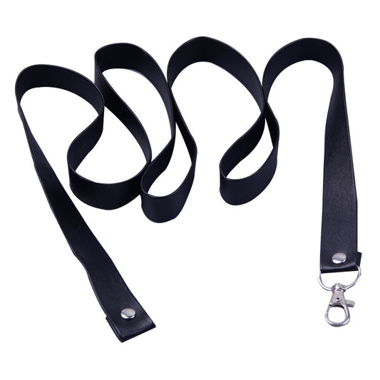 Leather Hand Holding Rope Dog Chain Leash Pet Traction Twisted Collar