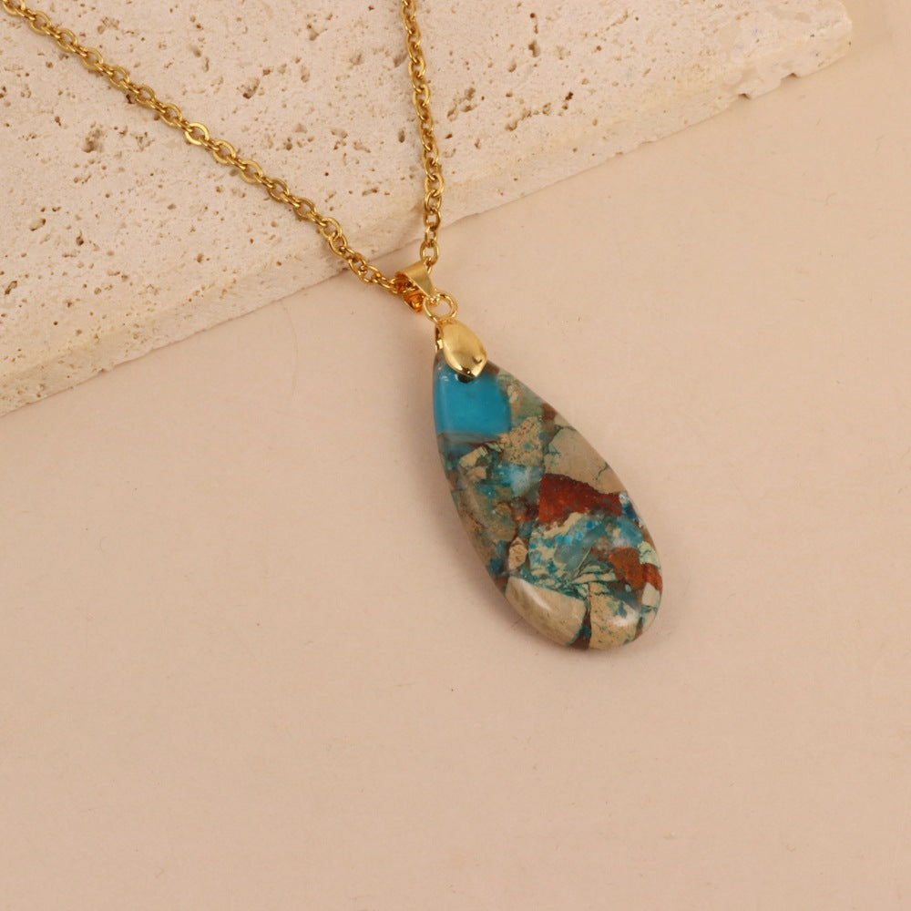 Women's Choker Ordinary Iron Chain Gold Plated Design Necklace
