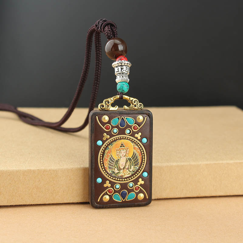 Style Blackwood Nepal Tibetan Vintage Handmade Necklaces