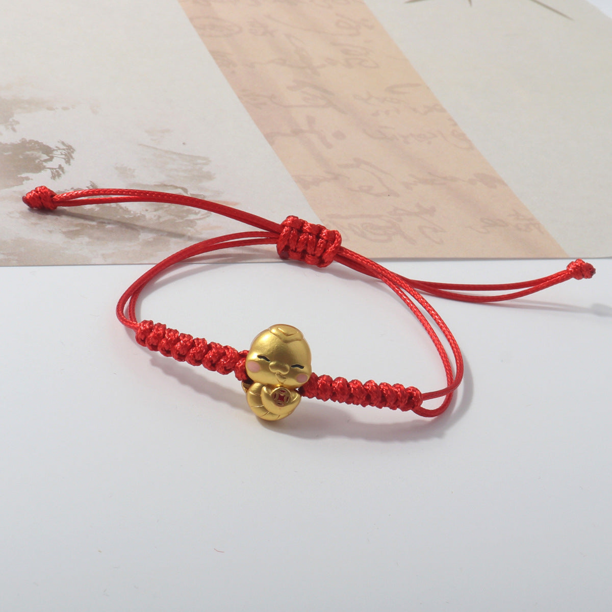Life Blessing Red Rope Woven Live Broadcast Bracelets