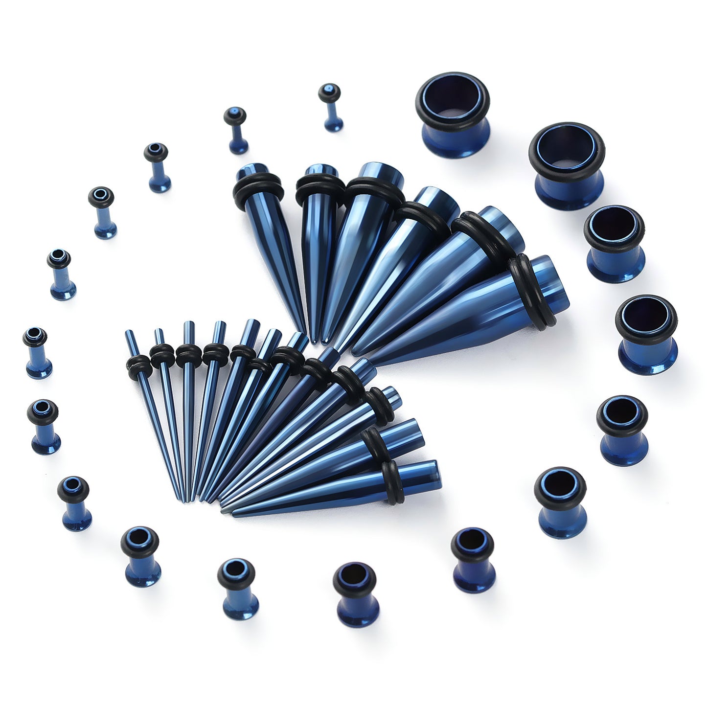 Pointed Cone Single Horn Ear Extender Amplifier High Sense Piercing Stud Earrings