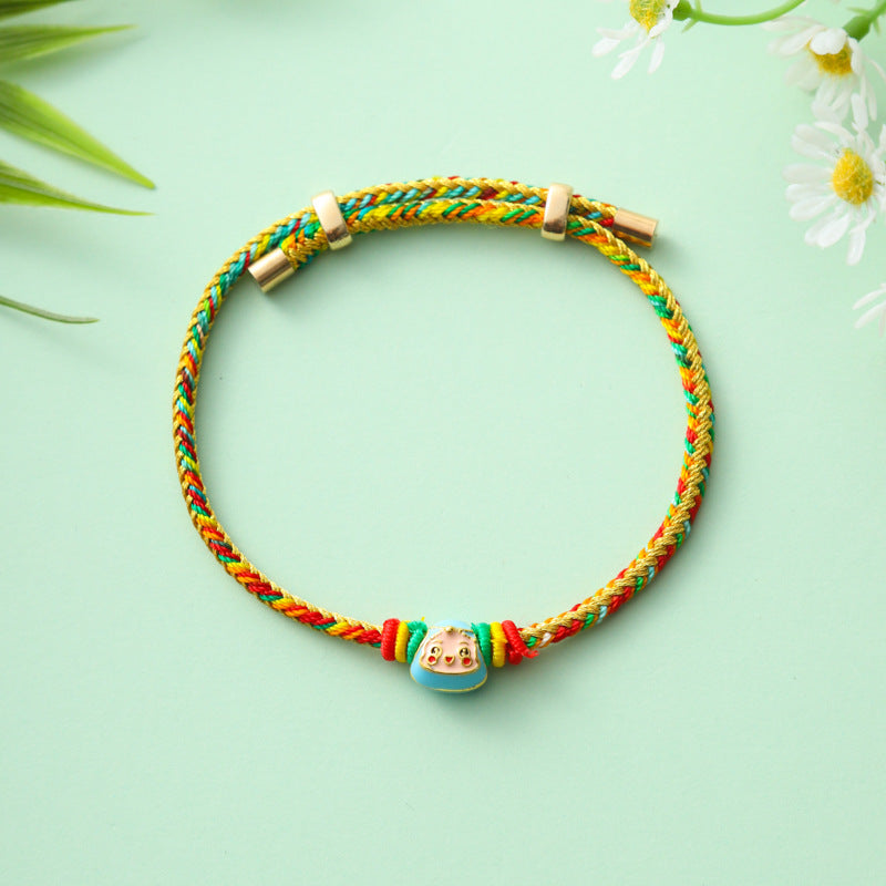 Children's Hundred Dragon Boat Festival Colorful Braided Rope Batches Of Goods Bracelets
