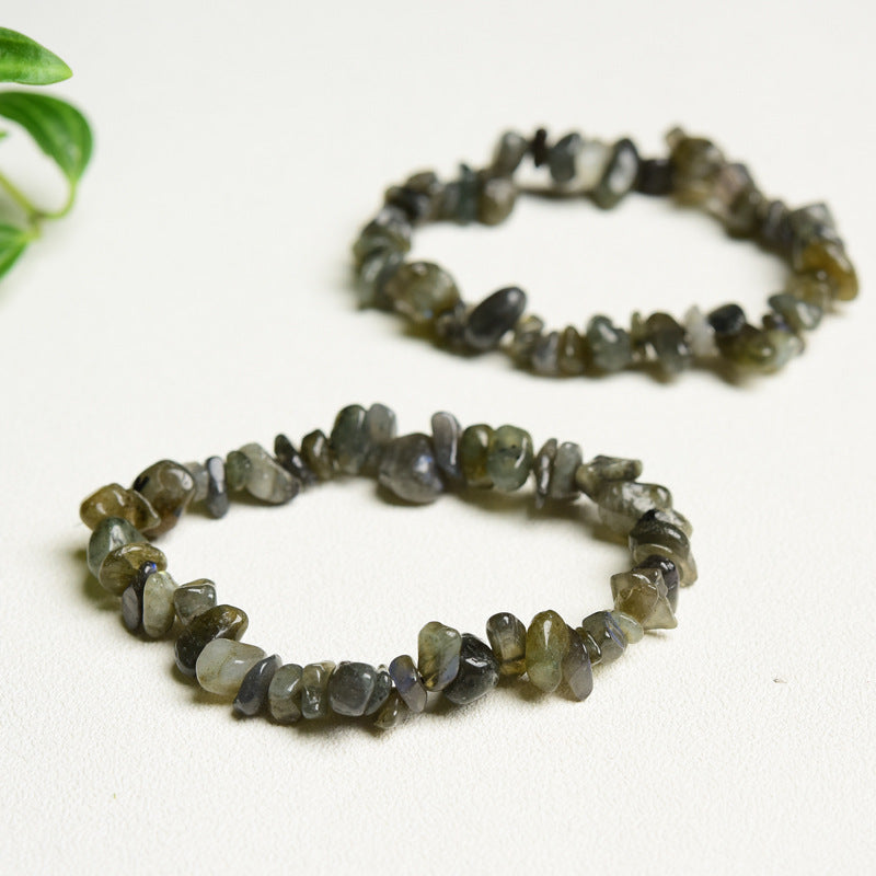 Stone Chain Citrine White-barked Pine Tigereye Trendy Male Female Personality Bracelet