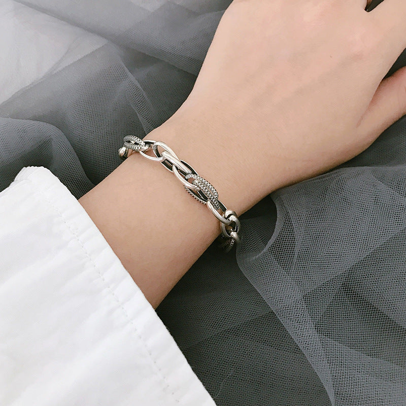 Women's Style Sterling Sier Light Luxury High Bracelets