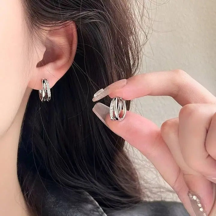 Wild Light Luxury High-grade Clip Female Rings