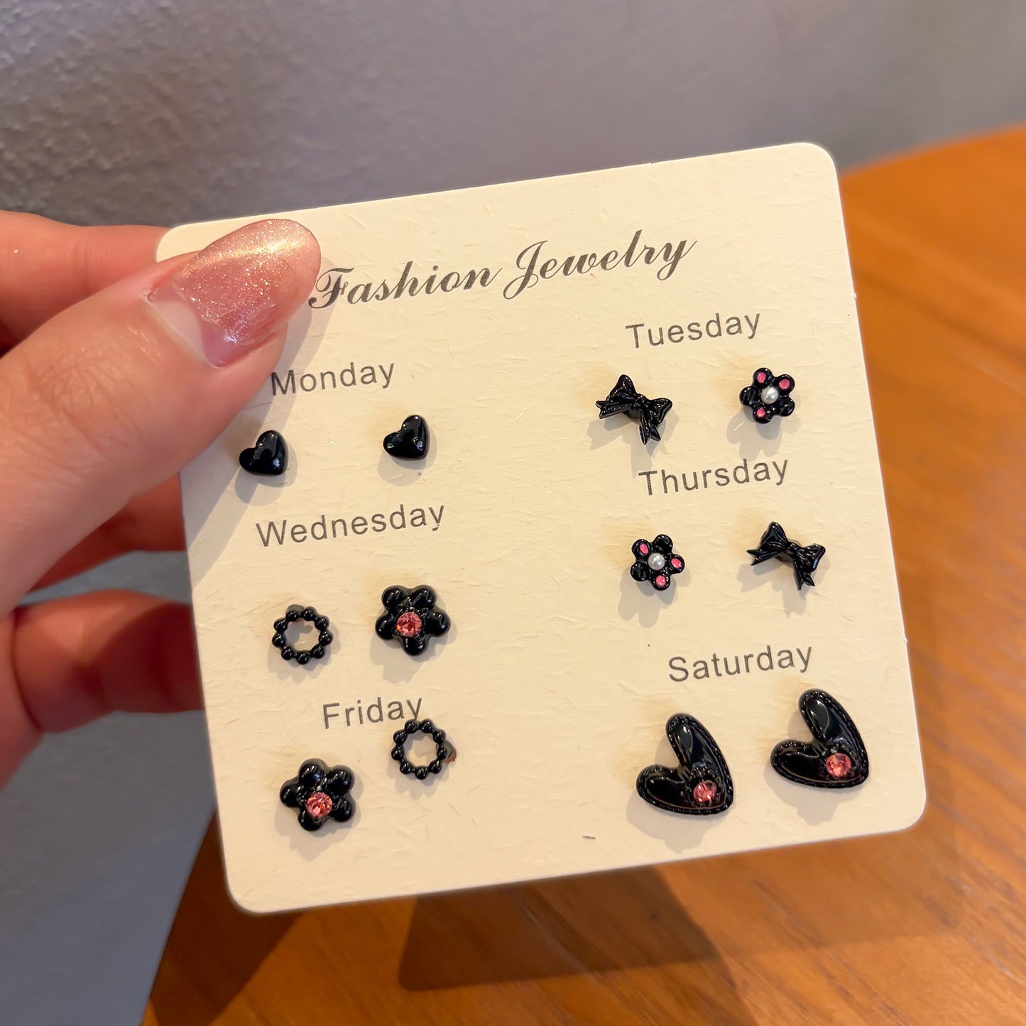 Women's Elegant Simple Cute Cartoon Niche Design Rings