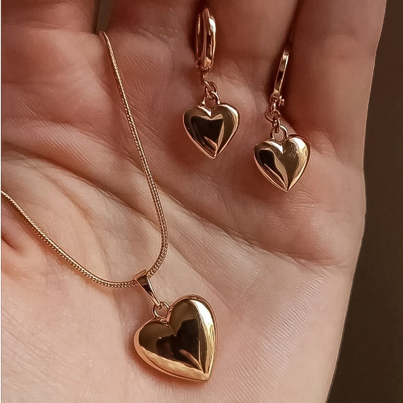 Dignified Sense Of Design Light Luxury Imitation Jewelry Set
