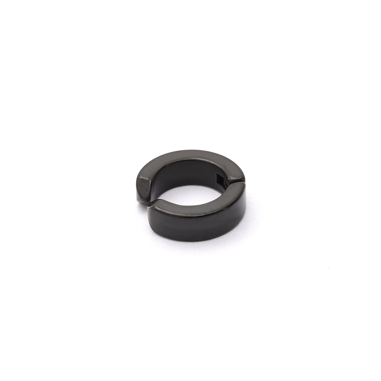 Men's Simple Stainless Steel Temperament No Piercing Ear Clip Earrings