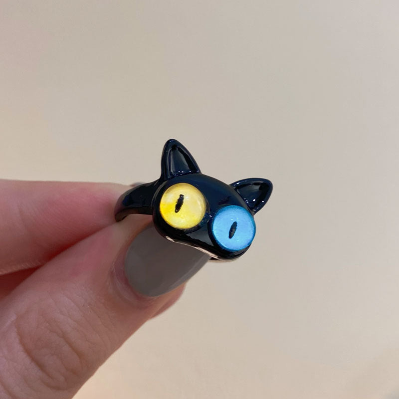 Monster Female Fashion Trendy Switchable Index Ring