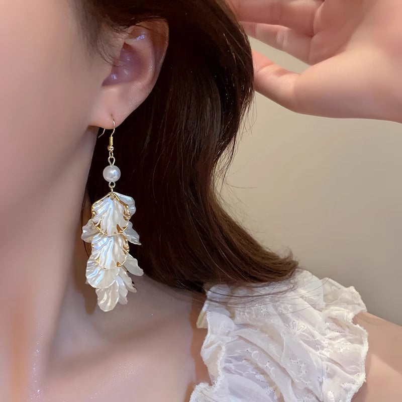 Tassel Light Luxury Fairy Eardrops Ear Hooks French Style Earrings