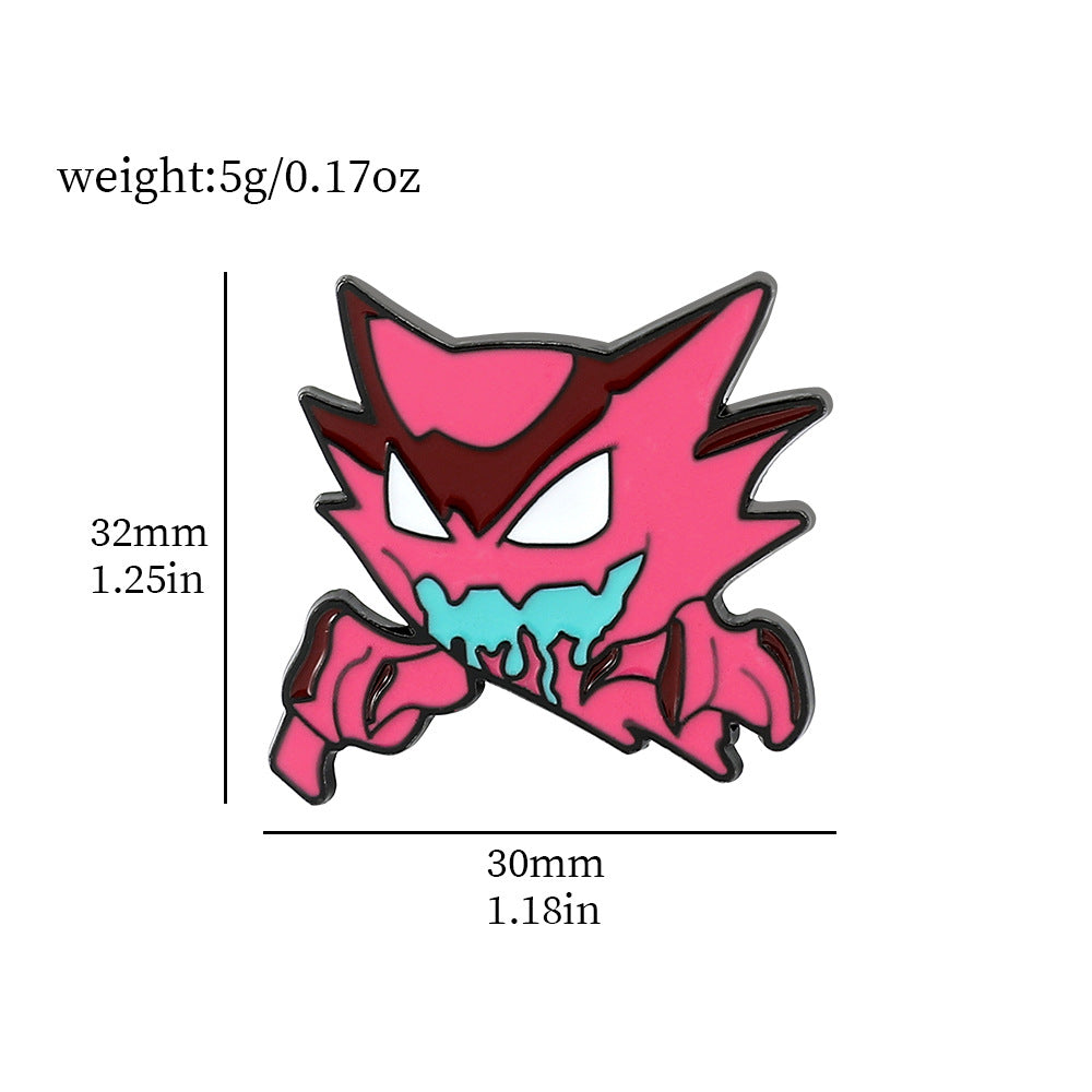 Cartoons Animation Brooch Poke Ball Badge Brooches