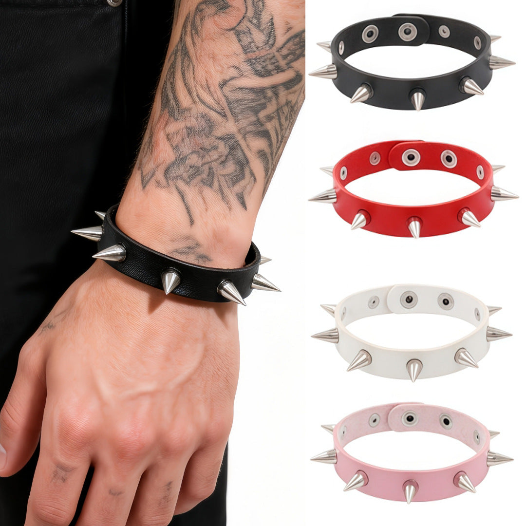 Punk Rock Fashion Trend Exaggerated Big Bracelet