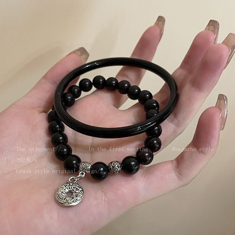 Style Hot Flower Glass Beaded Butterfly Female Fashion For Bracelet