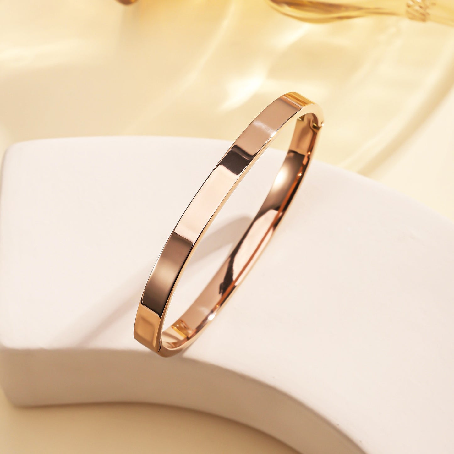 Titanium Steel Stainless Real Gold Furnace Bracelets