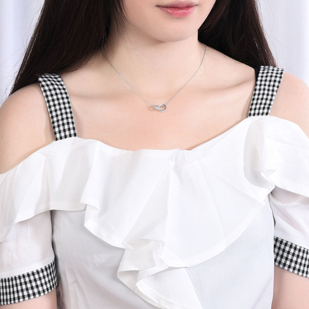 Concentric Sweet Cool Style Simple Light Luxury Niche Design Clavicle Necklaces