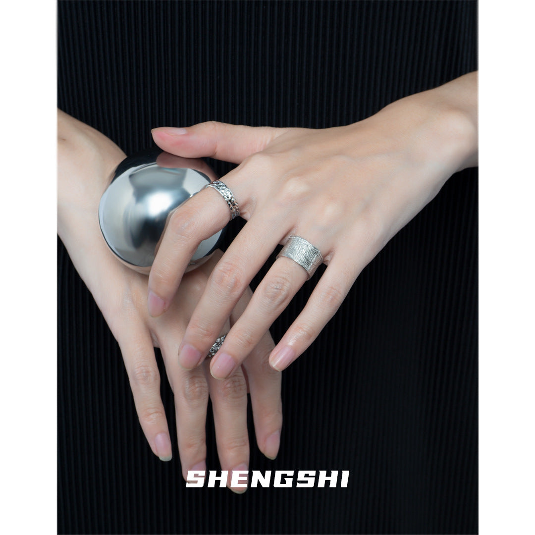 Women's Personality Exaggerated Trendy Cold Wind Bandage Rings