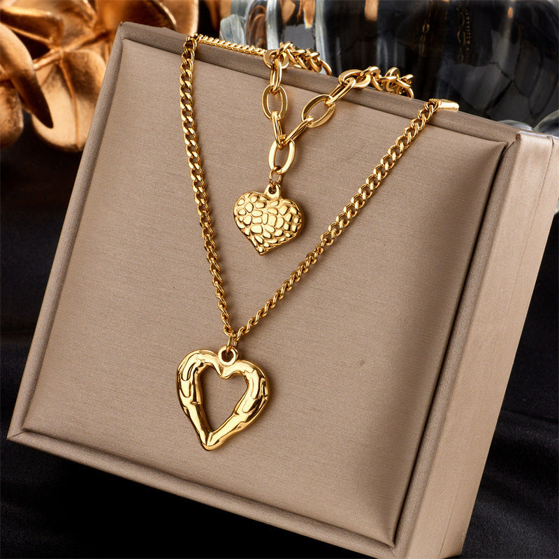 Women's Fashion Angel Wings Love High Sense Sweater Necklace