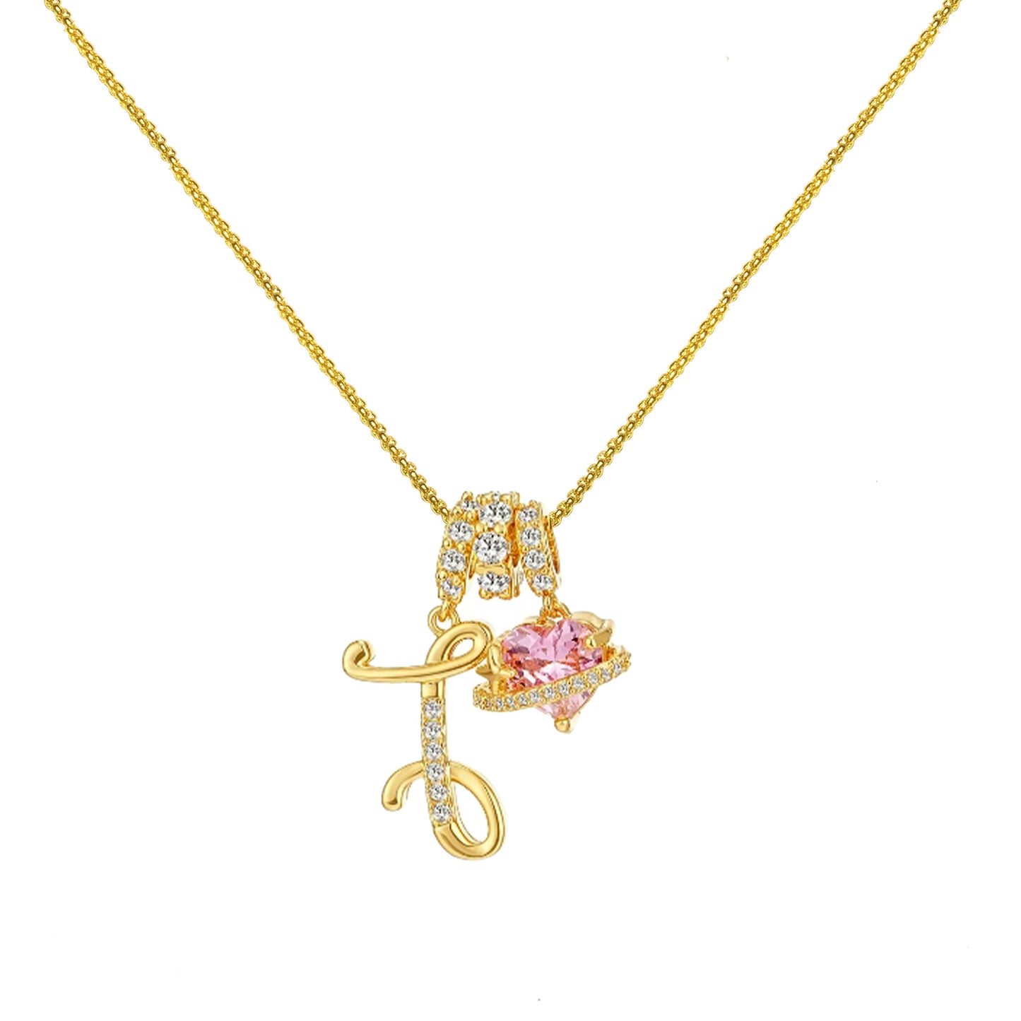 Dopamine English Letter Light Luxury Minority Necklaces