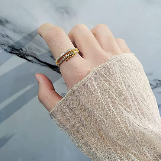 Women's & Men's Anxiety Decompression Fine Tuning Opening Adjustable Thumb Finger Rings