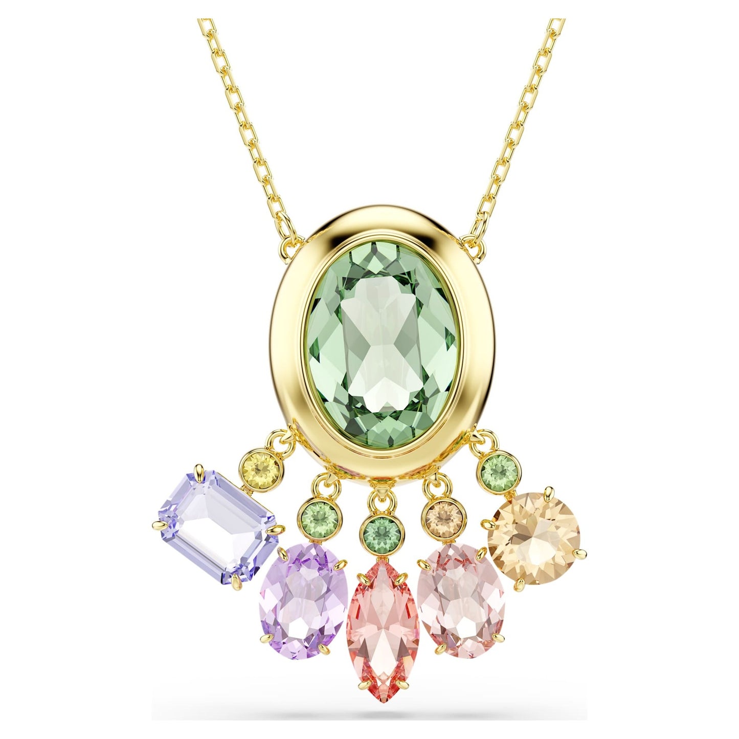 Fashion Austrian Crystal Flower Dopamine Exquisite Jewelry Set