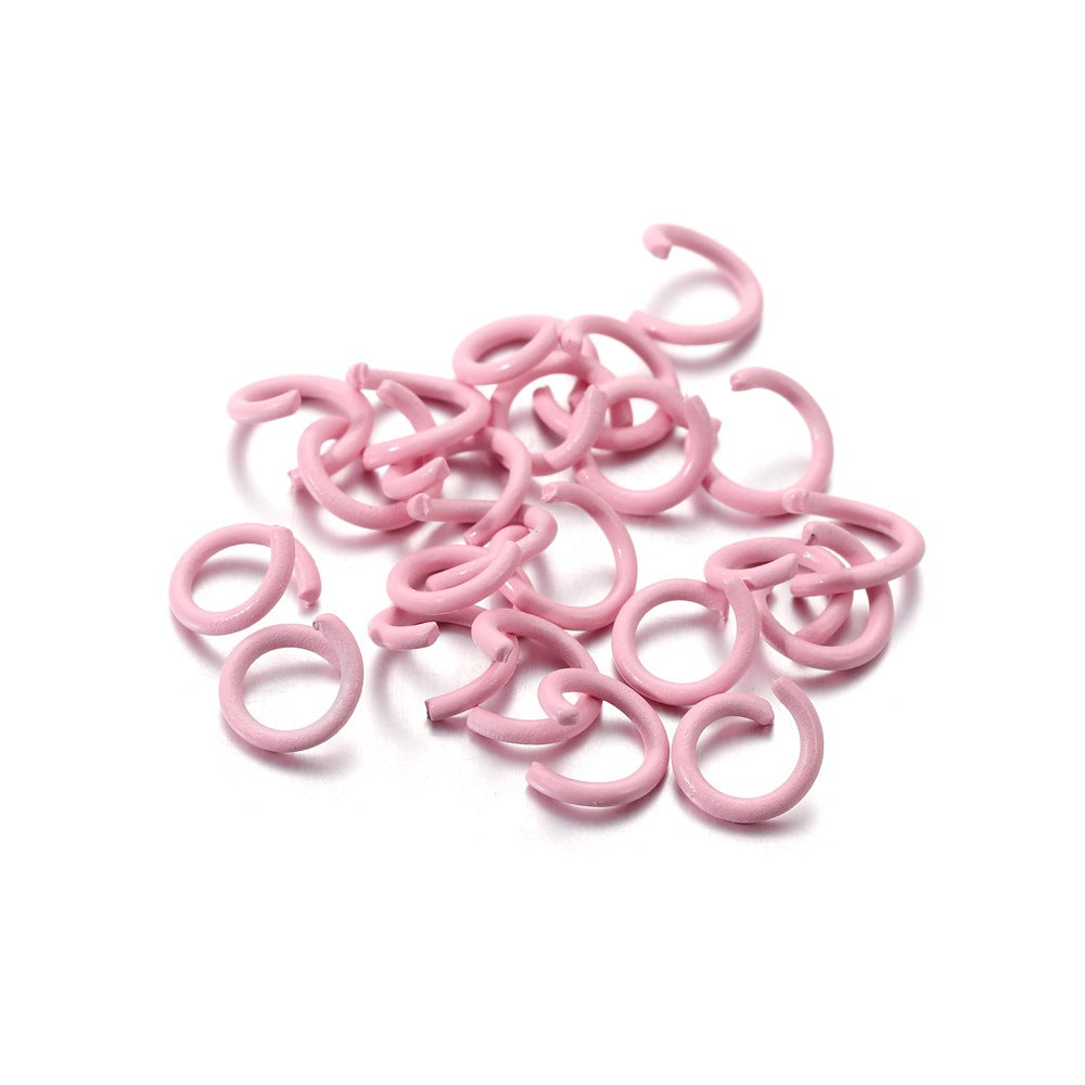 Single Circle Paint Color Broken Small Hoop Jewelry Accessories