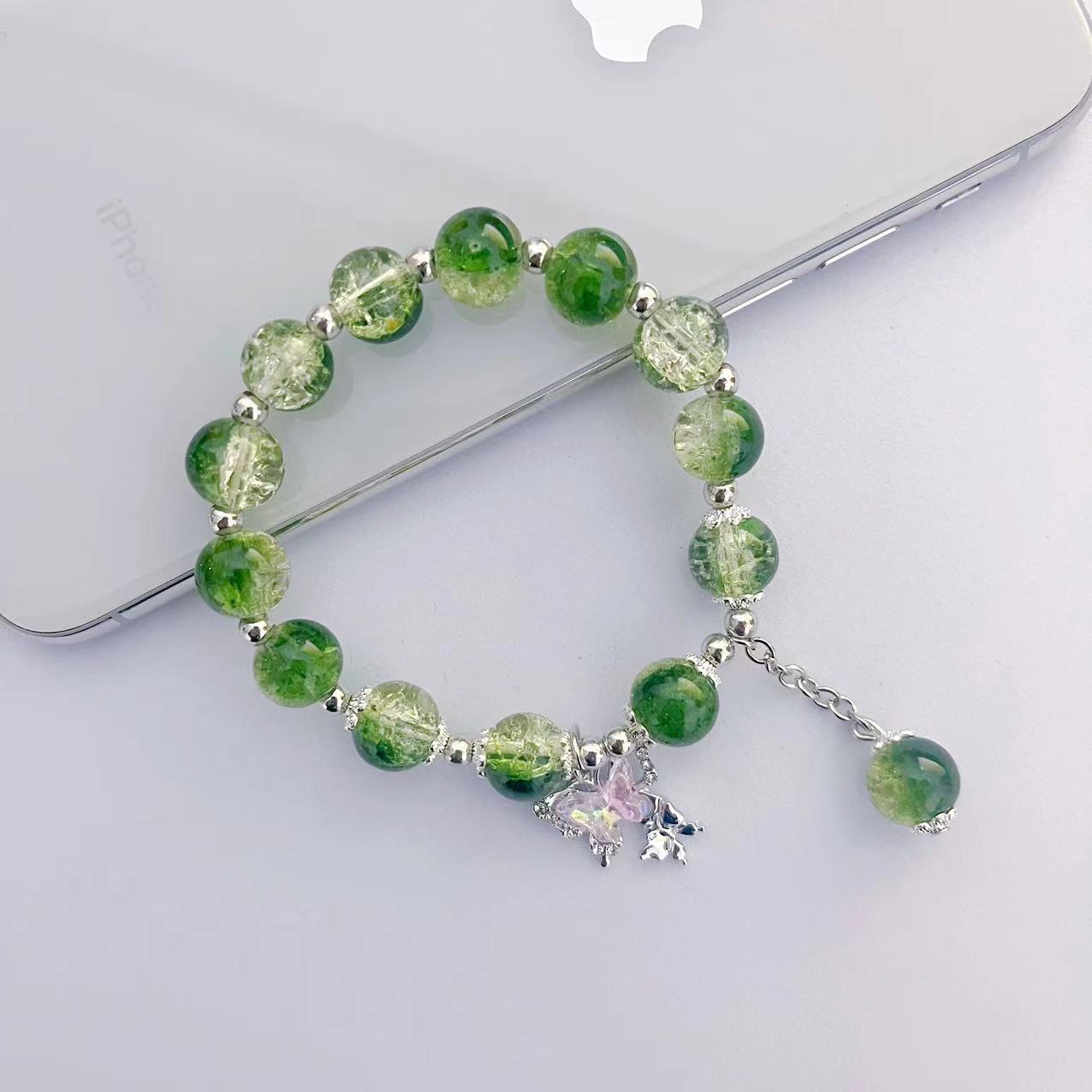 Women's Broken Beads Design Mori Style Sweet Colored Bracelet