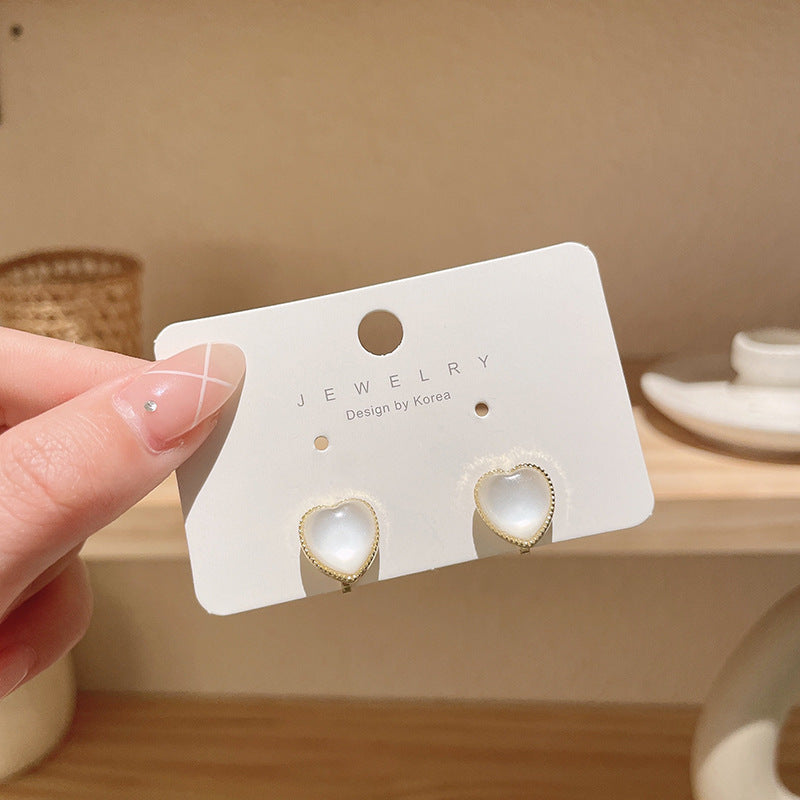 Women's Bone Niche Clips Light Luxury Elegant Stud Earrings