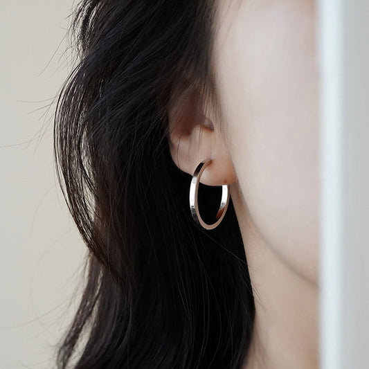 Hoop Tide Ear Design Simple Earclip Female Earrings