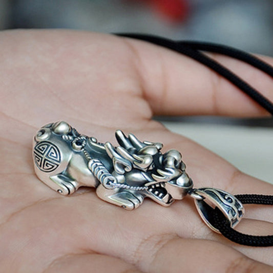 Men's National Fashion Domineering Thai Sier Retro Personalized Necklace