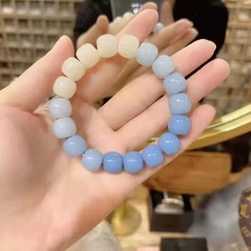 Luminous Imitation Bodhi Gradient Color Hand Toy Pliable Temperament Bracelets