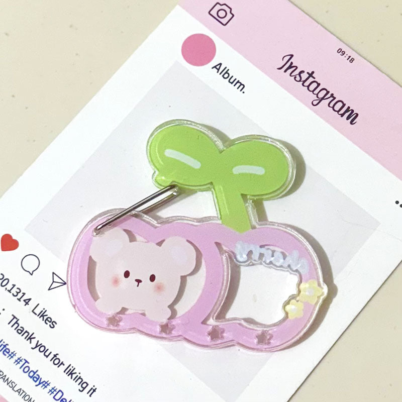 Acrylic Shaped Multifunctional Key Cartoon Shape Jewelry Accessories