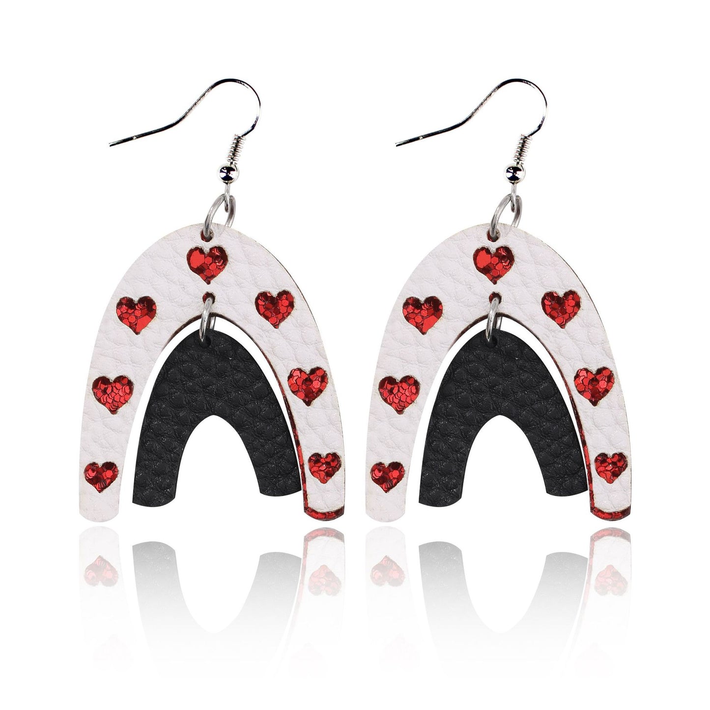 Cool Valentine's Day Bohemian Wine Glass Earrings