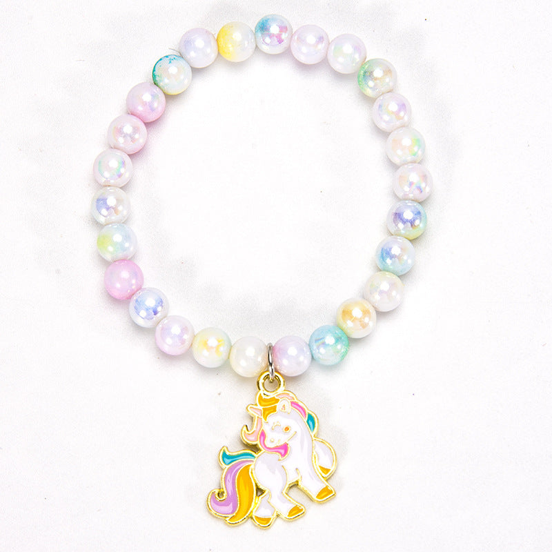 Children's Cartoon Alloy Little Handmade Dolphin Bracelet